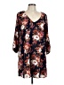 Lulus Floral Blue Casual Dress Size L - photo 1