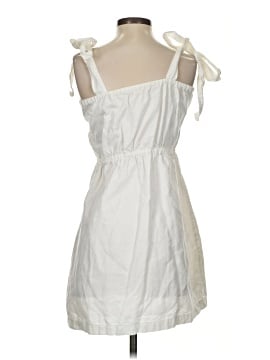 Madewell Tie-Strap Button-Front Sundress in Pure White (view 2)