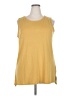 Zenana Yellow Sleeveless T-Shirt Size 2X - photo 1