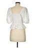 Express White 3/4 Sleeve Blouse Size M - photo 2