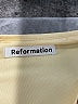 Reformation 100% Nylon Metallic Gold Formal Skirt Size XS - photo 4