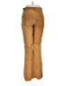 JouJou 100% Leather Brown Leather Pants Size 7 - 8 - photo 2