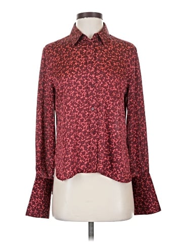 Equipment Long Sleeve Blouse (view 1)