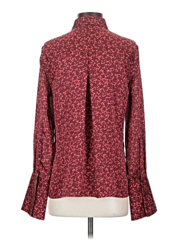 Equipment Long Sleeve Blouse (view 2)