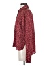 Equipment 100% Polyester Floral Red Long Sleeve Blouse Size S - photo 5