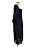 Sleeper 100% Linen Black Casual Dress Size L - photo 4
