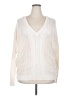 Lane Bryant 100% Cotton Ivory Pullover Sweater Size 18 - 20 Plus - photo 1
