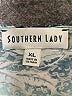 Southern Lady Teal 3/4 Sleeve Blouse Size XL - photo 7