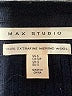 Max Studio 100% Merino Blue Black Wool Cardigan Size S - photo 7
