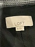 Ann Taylor LOFT Houndstooth Gray Blazer Size 10 - photo 6