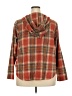 BLOOMCHIC 100% Polyester Plaid Orange Pullover Hoodie Size 18 - photo 2