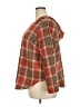 BLOOMCHIC 100% Polyester Plaid Orange Pullover Hoodie Size 18 - photo 5