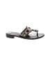 Jack Rogers 100% Leather Black Flip Flops Size 7 - photo 1