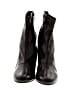 Franco Sarto Solid Brown Black Ankle Boots Size 8 1/2 - photo 2