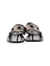 Jack Rogers 100% Leather Black Flip Flops Size 7 - photo 2