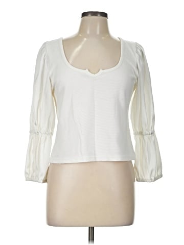 Maeve by Anthropologie 3/4 Sleeve Blouse (view 1)