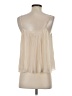 XXI 100% Polyester Ivory Sleeveless Blouse Size S - photo 2