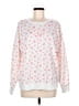 Francesca's Pink Long Sleeve Top Size M - photo 1
