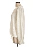 Socialite 100% Polyester Ivory Long Sleeve Blouse Size L - photo 5