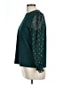 Ann Taylor Teal Long Sleeve Blouse Size L (petite) - photo 5