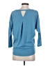 Athleta Blue 3/4 Sleeve T-Shirt Size XXS - photo 2