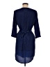 Moda International 100% Polyester Blue Casual Dress Size M - photo 2