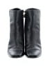 J. McLaughlin 100% Leather Black Ankle Boots Size 8 - photo 2