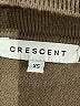 Crescent Brown Pullover Sweater Size XS - photo 7