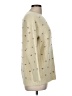 Lou & Grey for LOFT Hearts Ivory Pullover Sweater Size M - photo 4