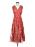 Max Studio Paisley Red Cocktail Dress Size XS - photo 1