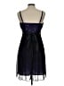 City Triangles 100% Polyester Stars Black Cocktail Dress Size L - photo 2