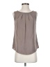 Worthington 100% Polyester Gray Sleeveless Blouse Size S - photo 1