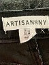Artisan NY Black Jeans Size 14 - photo 4