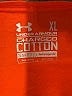 Under Armour 100% Cotton Orange Active T-Shirt Size XL - photo 7