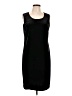 D.J. Summers Solid Black Cocktail Dress Size 12 - photo 1