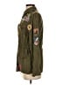 Topshop 100% Lyocell Green Jacket Size 4 - photo 5