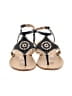 Jack Rogers 100% Leather Black Sandals Size 7 - photo 2