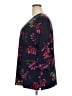 Leota Purple 3/4 Sleeve Blouse Size 22 - 24 - photo 5