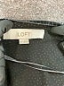 Ann Taylor LOFT 100% Polyester Black Long Sleeve Blouse Size M - photo 7