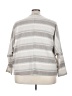 chic soul (chicsoul.com) Silver Pullover Sweater Size 3X - photo 2