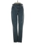 RE/DONE 100% Cotton Hearts Blue Jeans Size 24 waist - photo 1