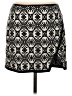 Express Graphic Black Casual Skirt Size 8 - photo 1
