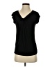 Pink Clover Black Short Sleeve Top Size S - photo 1