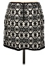 Express Graphic Black Casual Skirt Size 8 - photo 2