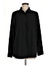 Modern Ambition Solid Black Long Sleeve Blouse Size M - photo 1