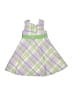 Perfectly Dressed 100% Polyester Argyle Green Dress Size 5T - photo 2