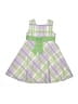 Perfectly Dressed 100% Polyester Argyle Green Dress Size 5T - photo 1