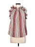 Ulla Johnson 100% Cotton Red Sleeveless Blouse Size 8 - photo 1