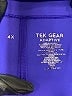 Tek Gear Solid Purple Athletic Shorts Size 4X - photo 3