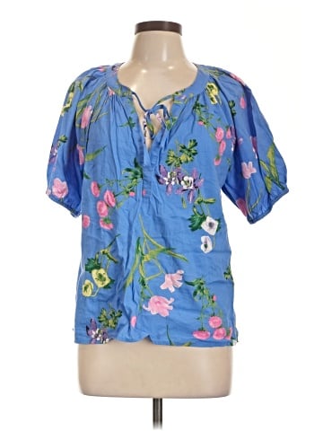 Ann Taylor LOFT Short Sleeve Blouse (view 1)